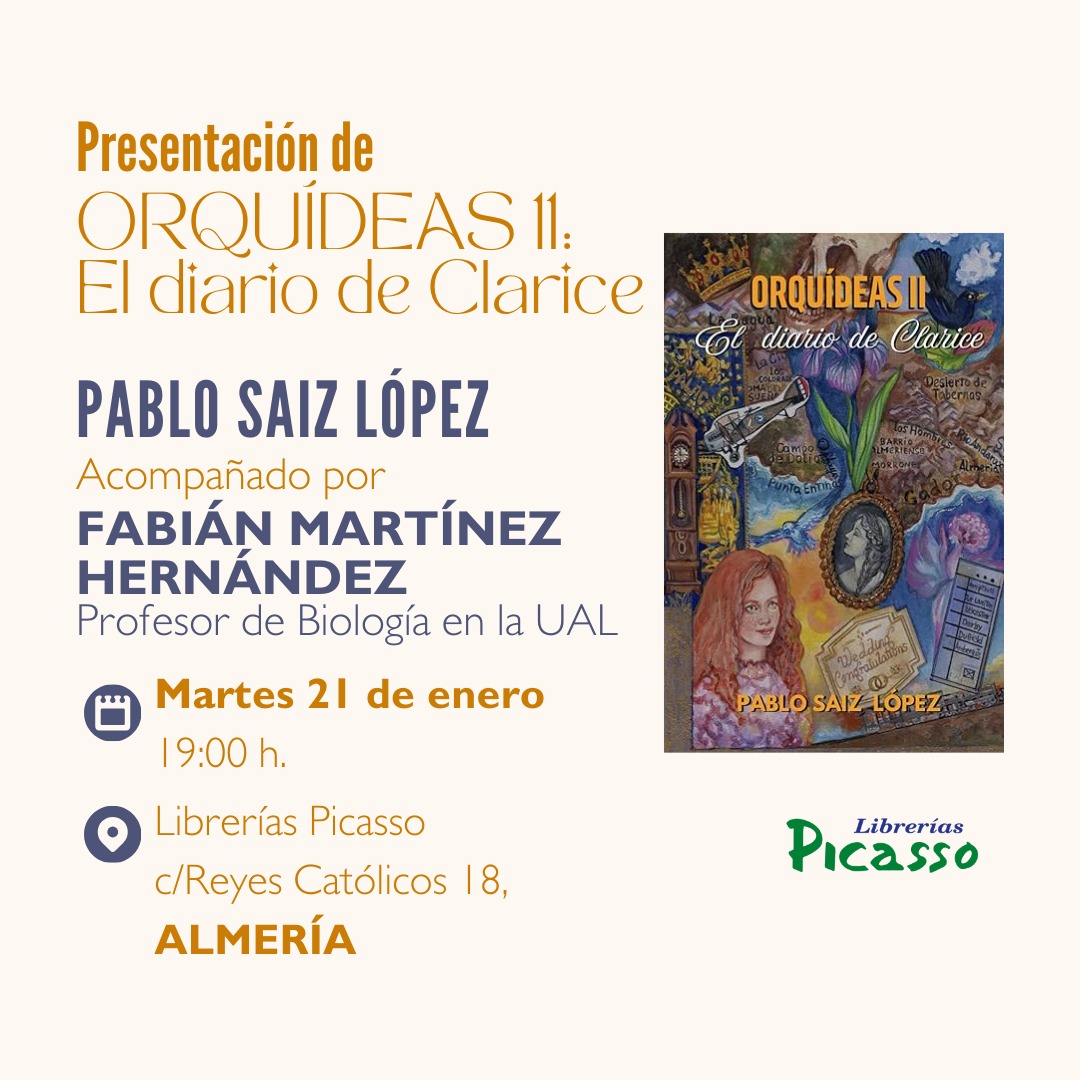 Orquídeas II Presentación del Diario de Clarice