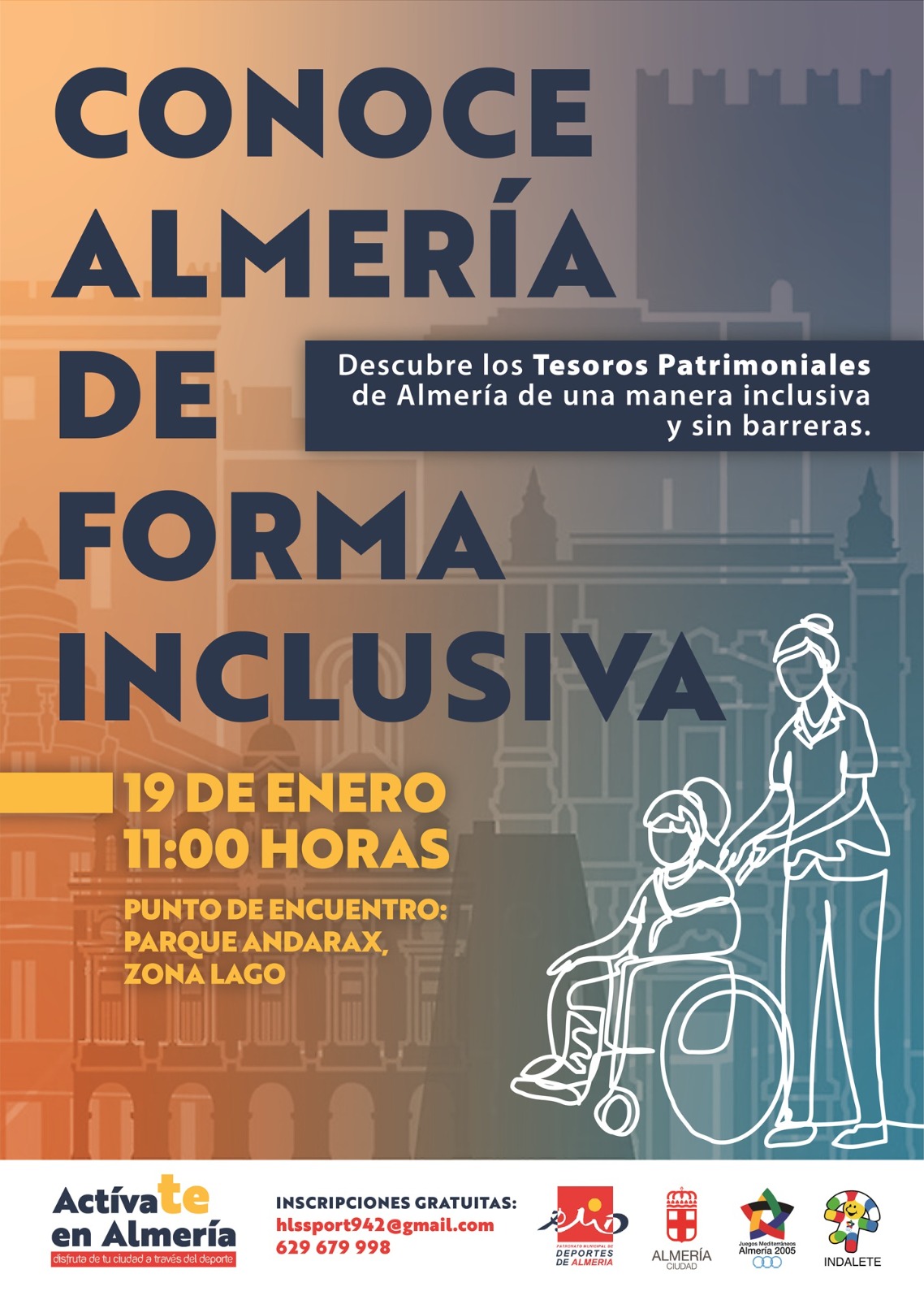Conoce Almeria de Forma Inclusiva – Parque Aldarax zona Lago