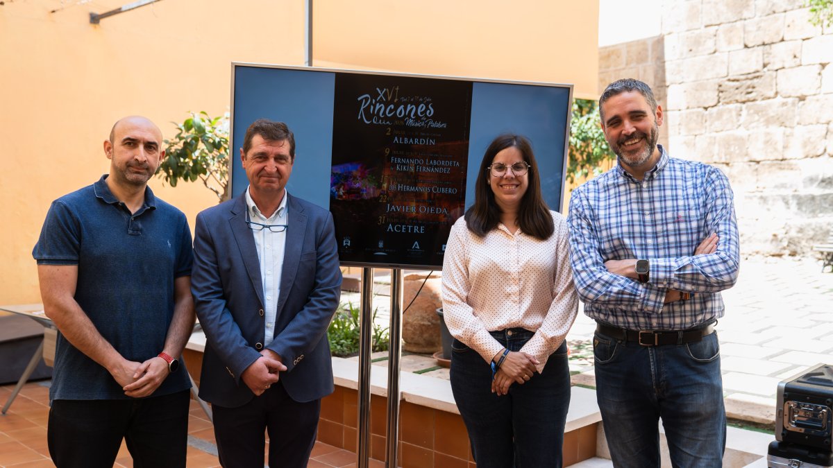 Oria se llena de cultura este verano con la XVI edición de ‘Rincones de Música y Palabra’